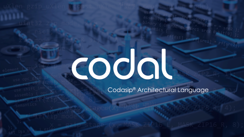 CodAL logo of Codasip architecture language