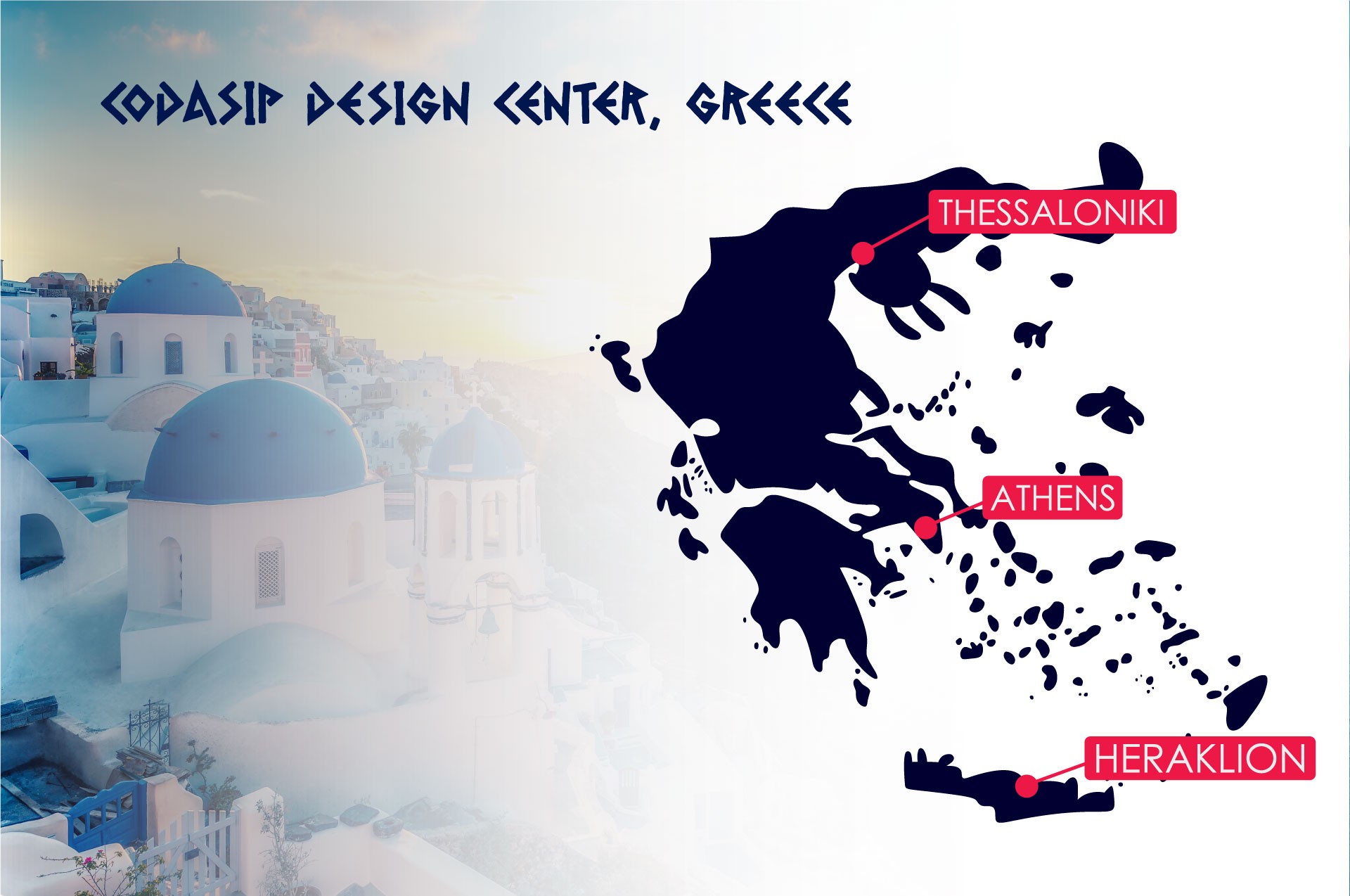 Codasip offices in Greece and Crete