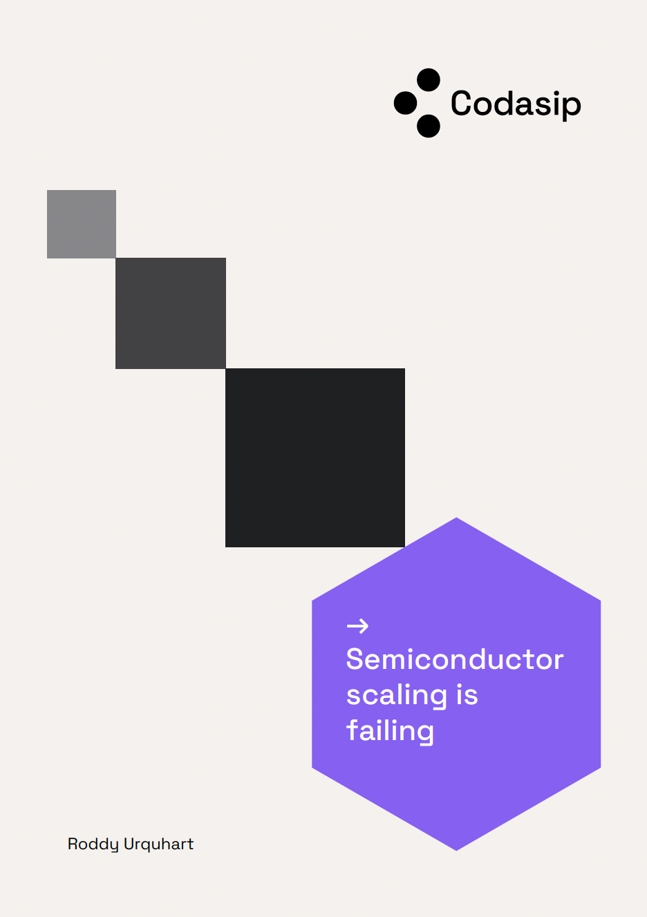Whitepaper Cover - Semiconductor scaling is failing – Technical paper