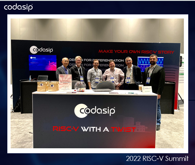 Codasip team at the RISC-V Summit