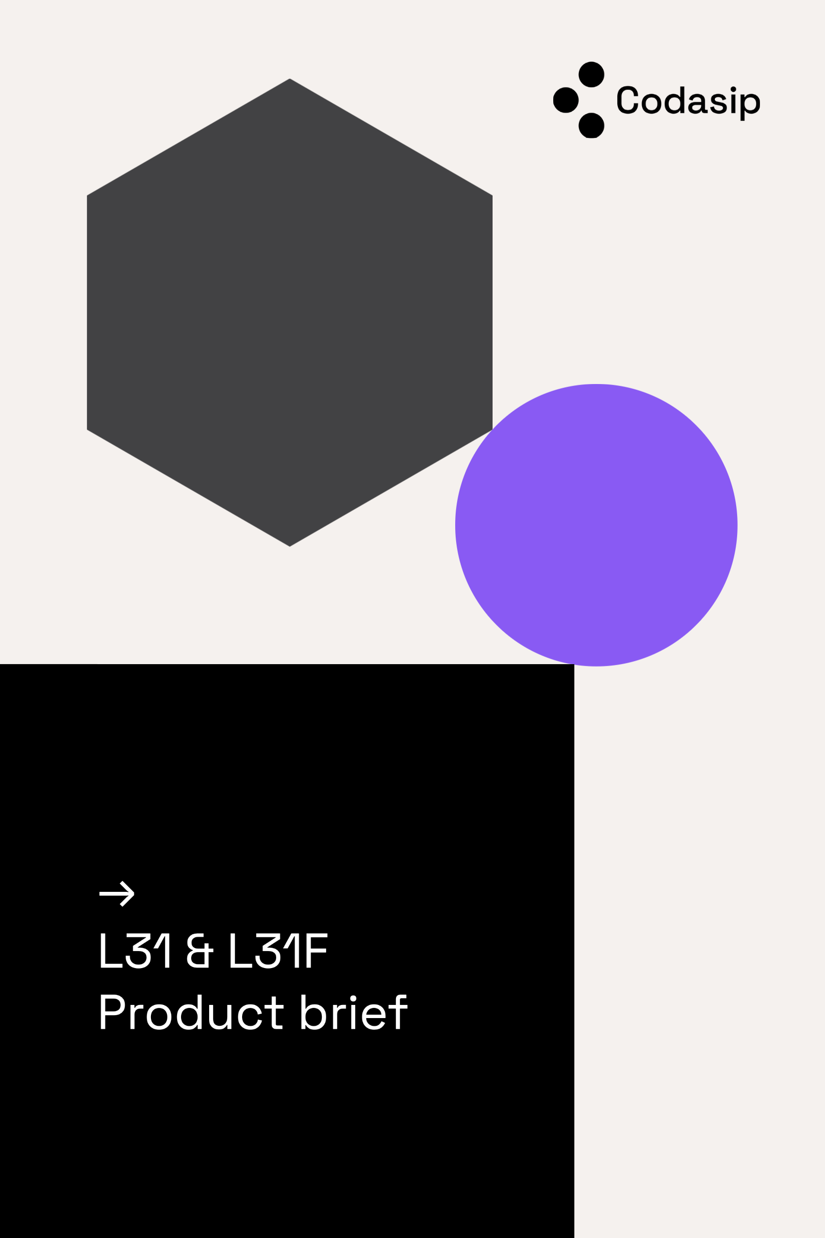 Whitepaper Cover - L31 & L31F product brief