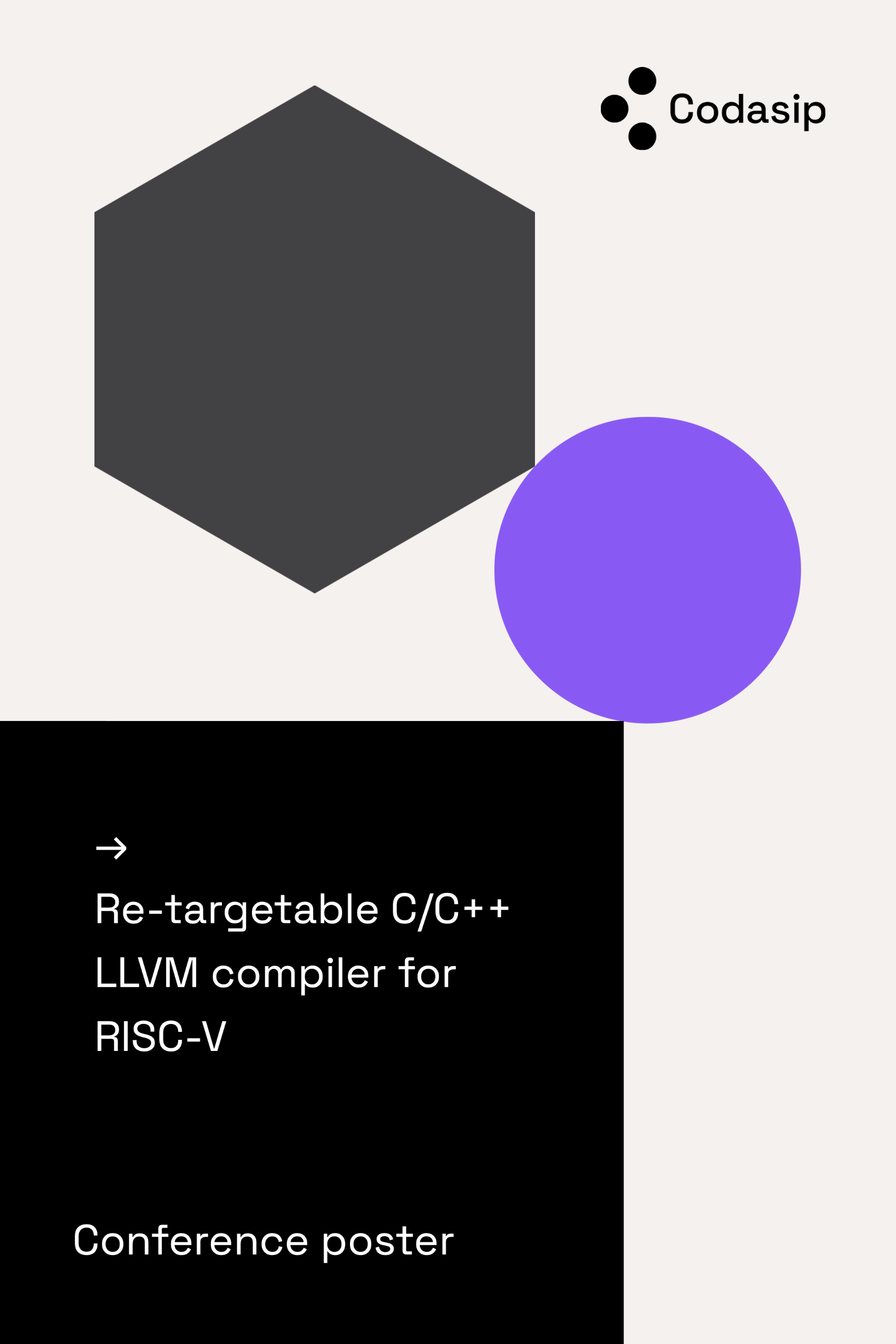 Whitepaper Cover - Re-targetable C/C++ LLVM compiler for RISC-V – Poster